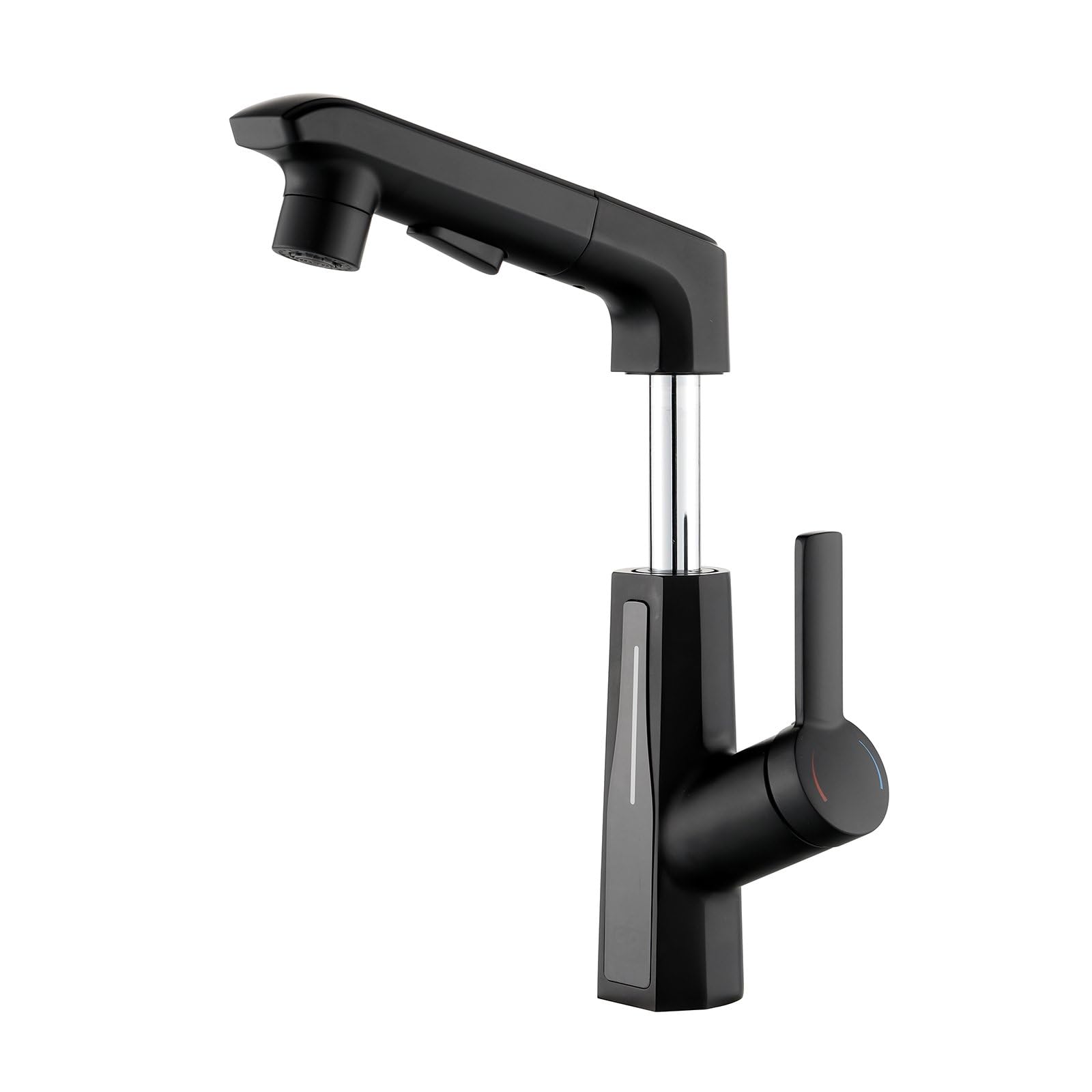Robinet de salle de bain extractible anti-éclaboussures en laiton 59A