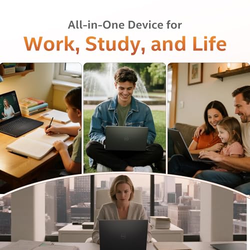 Image of Dell 15 Laptop DC15250 Touchscreen for Business & Student,13th Gen Intel Core i7-1355U (Up to 5.0GHz), 15.6 inch FHD, Windows 11 Pro, Copilot AI, WiFi 6 & BT(32GB RAM | 1TB SSD)