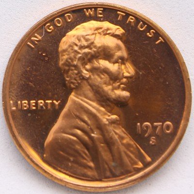 1970-S LD Lincoln Cent - Proof Large Date Thumbnail