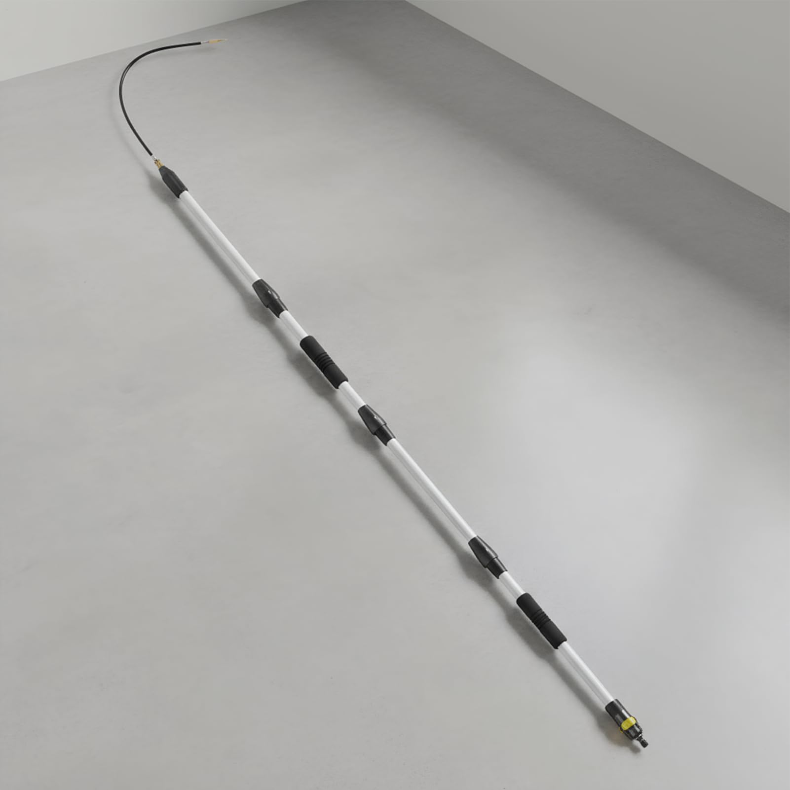 Herramienta de Limpieza de Canalones Varilla de Limpieza Telescópica | Varilla De Extensión Para Tejados Para Hojas Basura Residuos Ramas Del Hogar
