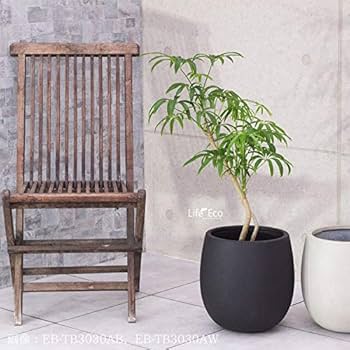 Amazon.co.jp: グラスファイバー製 軽量植木鉢 テラニアス バルーン