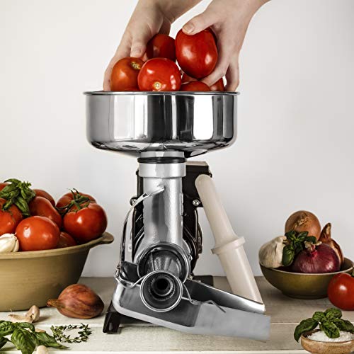 Raw Rutes - Electric Tomato Strainer Machine - Made In Italy - Perfect For Canning Tomato Purees, Sauces And More! (No. 5) #TOP1