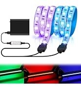 SUNJULY Lichtschwert Essstäbchen - 4 Paar LED, 9 Farben, BPA-frei