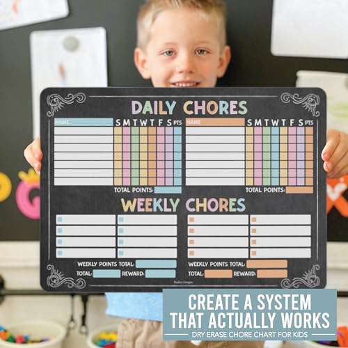 Magnetic Chore Chart for Kids Multiple Kids, Chore Board Adults and Teens - image 9