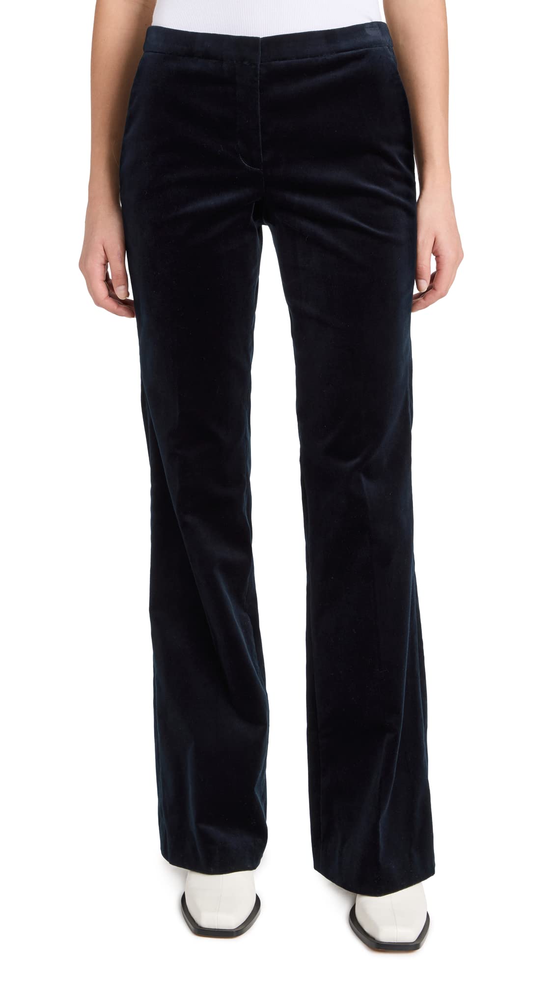 Theory Womens Velvet Demitria Pant