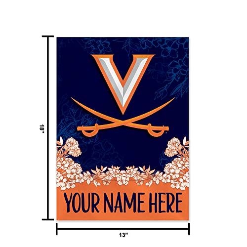Image of Rico Industries NCAA Standard /Primary Personalized Garden Flag