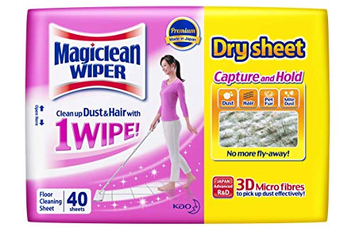 MAGICLEAN Wiper Dry Sheets 40ct