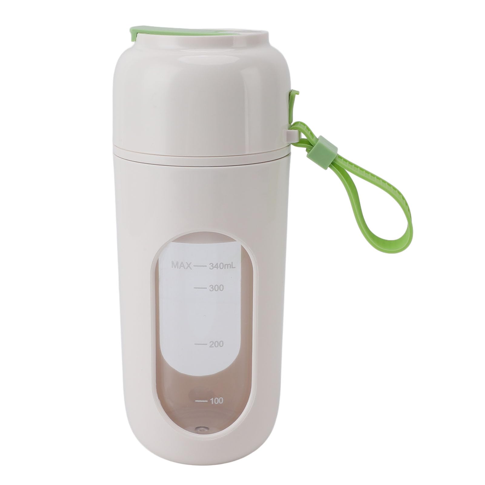 FTVOGUE Frullatore Portatile da 340 Ml, Mini Tazza Ricaricabile da 2400 | Ricaricabile Tramite USB, Motore Ad Alta velocità da 18.000 Giri/min, Protezione da Interruzione di Corrente e