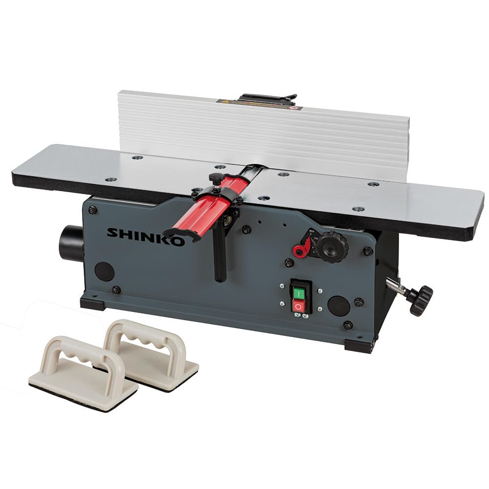 Shinko AH150s Abrichthobel – 150 mm Hobelbreite, Spiralwelle mit 12 HSS-Wendeplatten, Gusseisentische, 1200 W Motor, präzise & langlebig