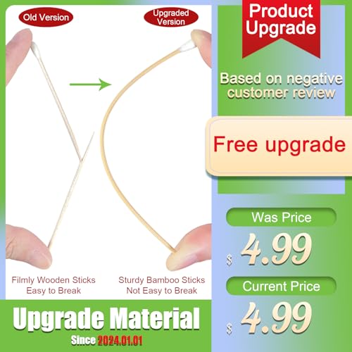 200 pcs long wooden cotton swabs cleaning cotton sticks with wood handle for oil makeup gun applicators eye ears eyeshadow brush and remover tool cutips buds for baby and home accessories