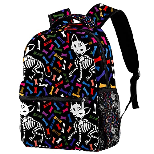 Sac à dos voyage chat coloré fini les fuites d'eau avec le porte-bouteille