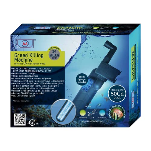 AA GKM9W Internal UV System for 50 Gallon Tanks