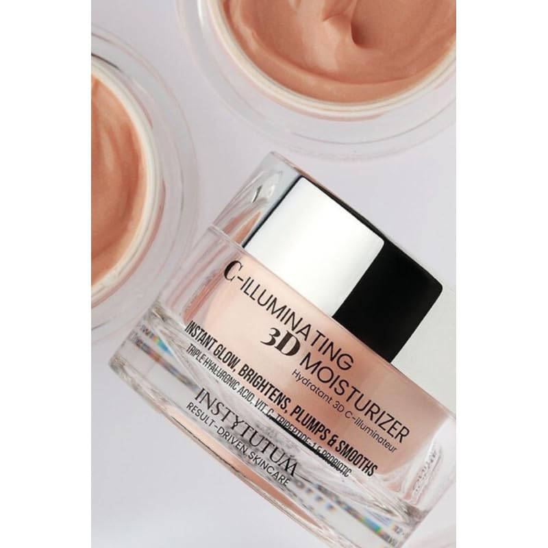 Instytutum C-Illuminating 3D Moisturizer, Anti-Aging Face Cream with Vitamin C, 1.69 oz / 50ml - Image 5