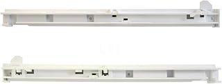Upgraded Lifetime Appliance WR72X239 & WR72X240 Crisper Drawer Glide Slide Rail (Left & Right) Compatible with General Electric (GE) Refrigerator