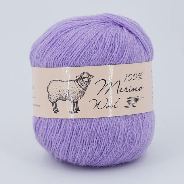 Wollgarn zum Stricken, leichtes Häkeln, dickes Garn, handgestrickt, Herbst/Winter, Mohair, Pullover, Merinowolle, 50 g, 5 Stück