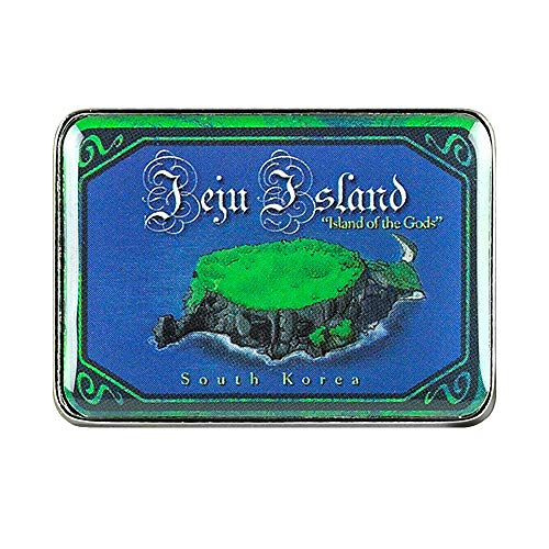 Jeju Island, South Korea Explorer Pin - Collectible Enamel Lapel Pin for Backpacks, Scarves and Jackets | Jeweler Class Metal | Spartan and the Green Egg Explorer Series (38)
