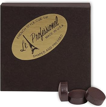 Tweeten Le Pro Billiard Pool Cue Tips - 1 Box - 50 Tips - Choose Your Size