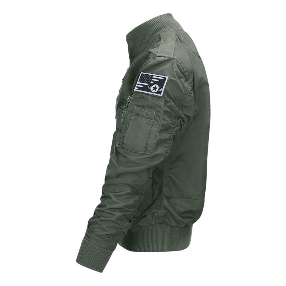 Fostex Garments Bomber leggero tattico F-35 militare (Verde