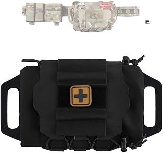 Kits IFAK De Implantação Rápida Bolsa Tática MOLLE Kit De Primeiros Socorros Médicos Para Sobrevivência Ao Ar Livre Caça, Acampamento, Caminhada, Ferramentas De Emergência