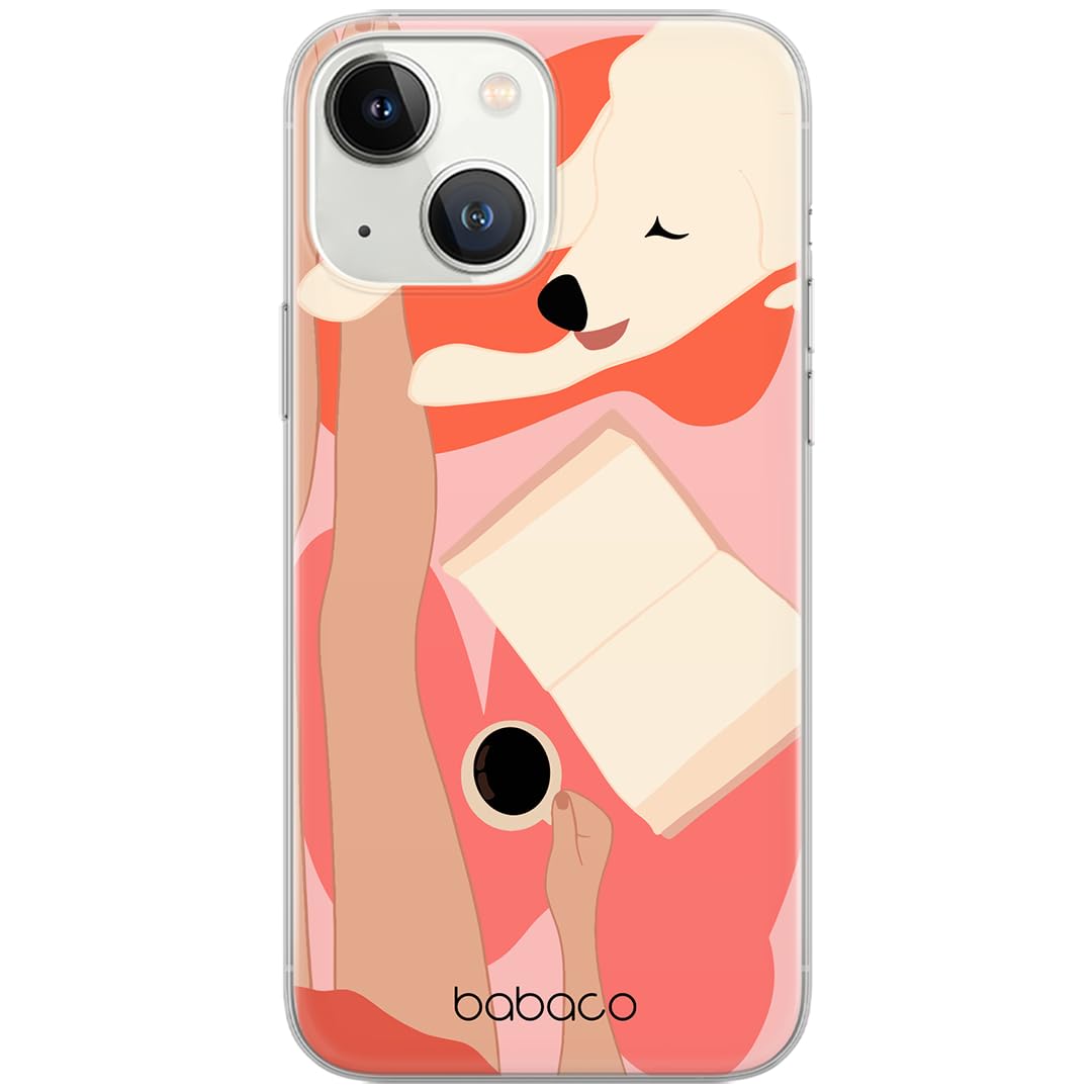 Babaco ERT GROUP mobile phone case for Iphone 13 original and officially Licensed pattern Dogs 002 optimally adapted to the shape of the mobile phone, case made of TPU