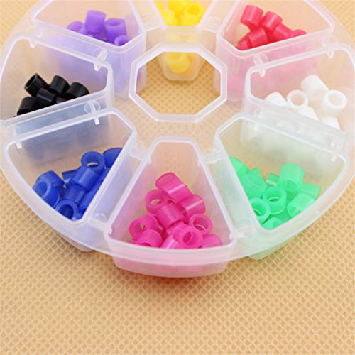 Healifty 160Pcs Silicone Dental Code Rings Instrument Color Code Rings 4X6X5Mm #TOP3