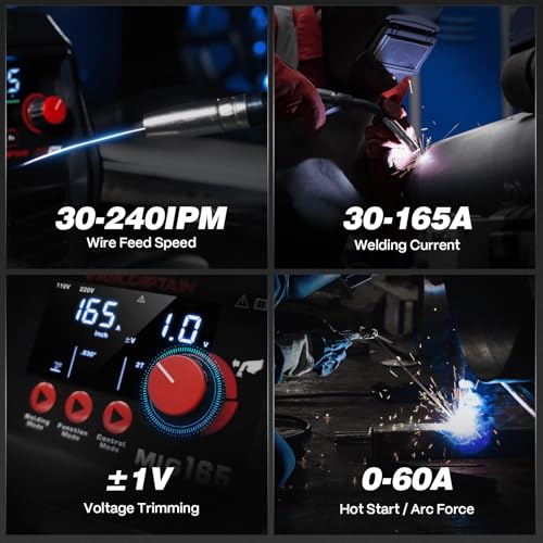 ARCCAPTAIN 165A MIG Welder
