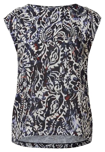 Top con estampado fruncido de mujer Street One Studio con ajuste cómodo 4