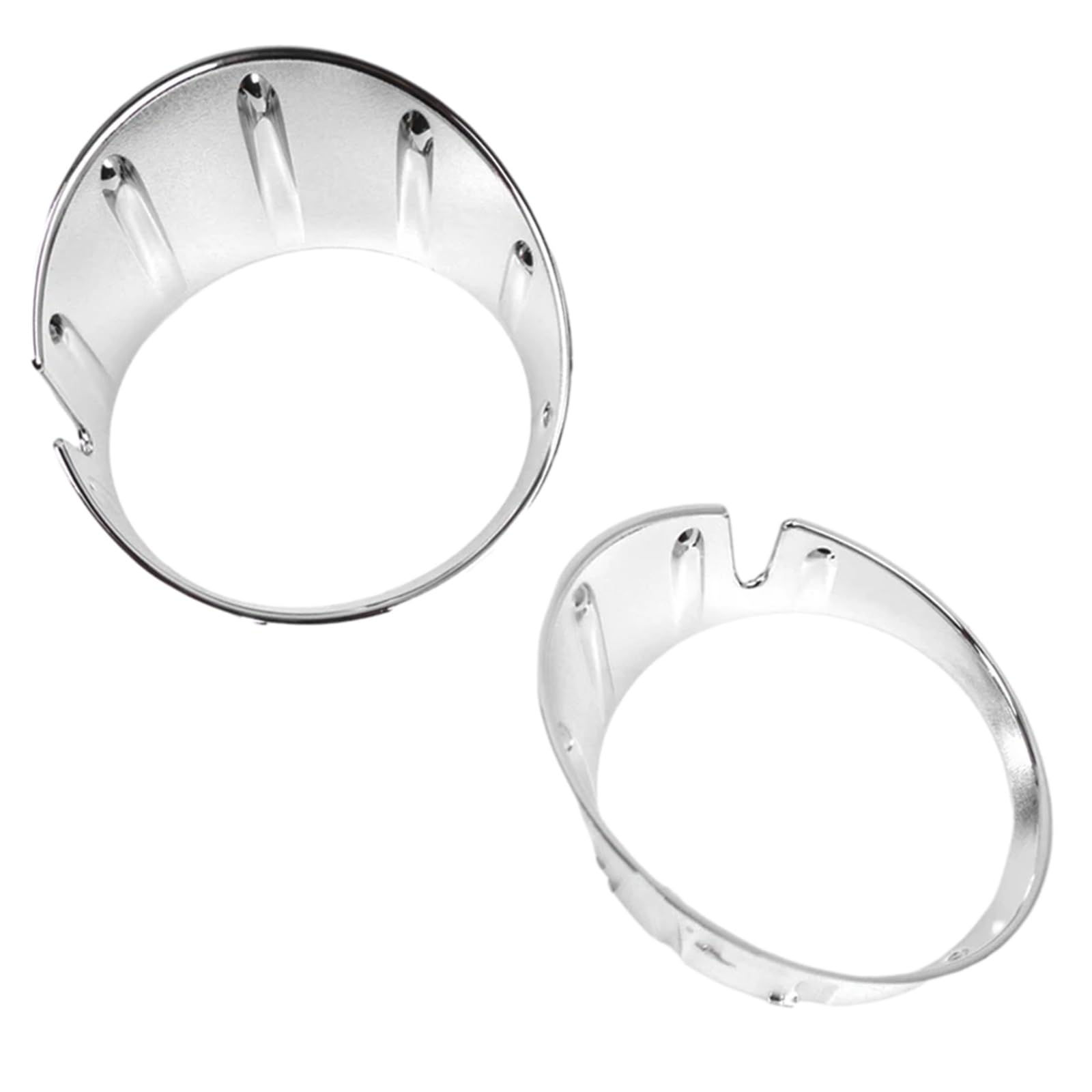 2 coperture for fendinebbia for 2003-2013, for Mini, for Cooper, R55 R56 R57 R58 R59 51117248791, 51117248792 cornice fendinebbia per auto(Gloss Black)