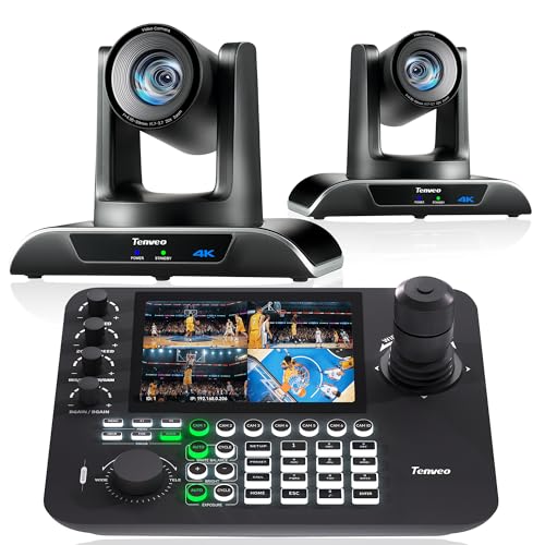 Tenveo 4K NDI PTZ Bundle