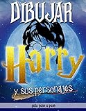  DIBUJAR HARRY y sus personajes-guía paso a paso: Aprenda metódicamente a crear Ron, Hermione, Dumbledore, Hagrid y muchos otros-Formato cómodo-Aprendizaje educativo.