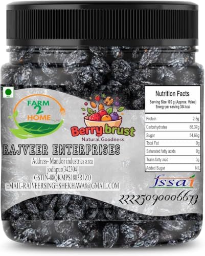 Image of RAJVEER ENTERPRISES Premium Afghan Anjeer | Whole Dried Figs | 100% Natural Healthy Dry Fruit Jar Pack (Black resin, 1000 G)