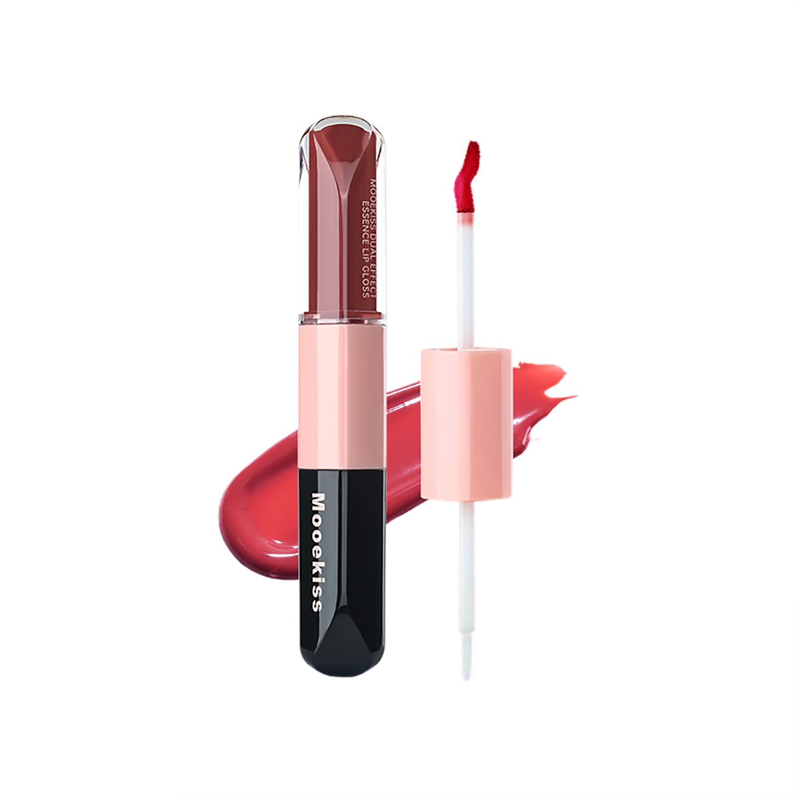 Amazon | Mooekiss リップグロス マットリップ 2in1 リップ 落ちない