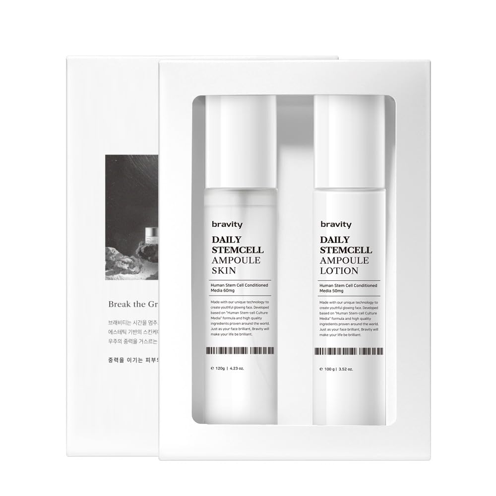 化粧水・ローション・トナー DAILY STEMCELL SKIN LOTION SET Amazon.co.jp: BRAVITY デイリー幹細胞培養液 スキンローションセット