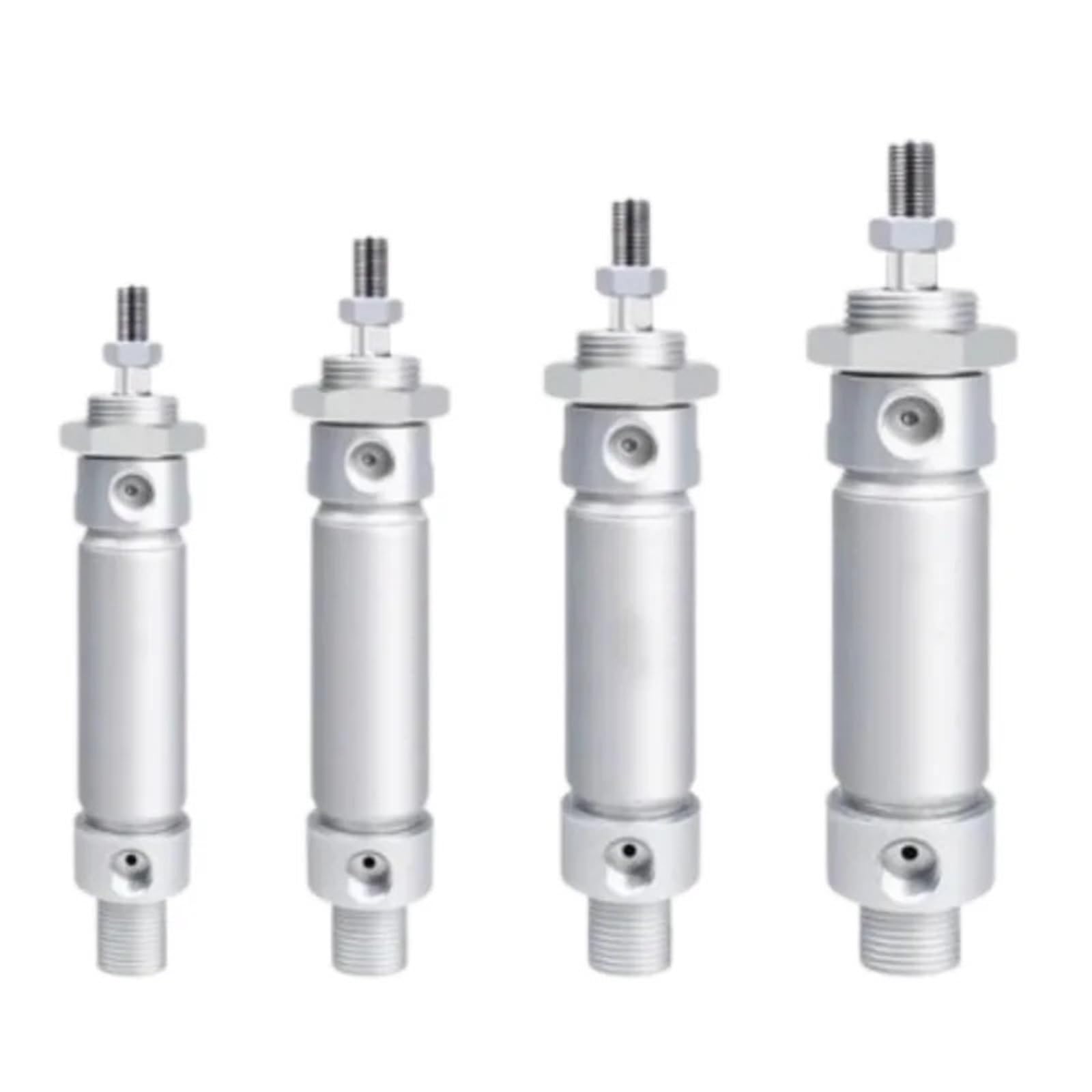 1 szt. mini cylinder ze stopu aluminium serii MBL MBL16X25SCA/MBL16X50SCA/MBL20X25SCA automatyczny pneumatyczny siłownik mechaniczny (skok 50, MBL40)