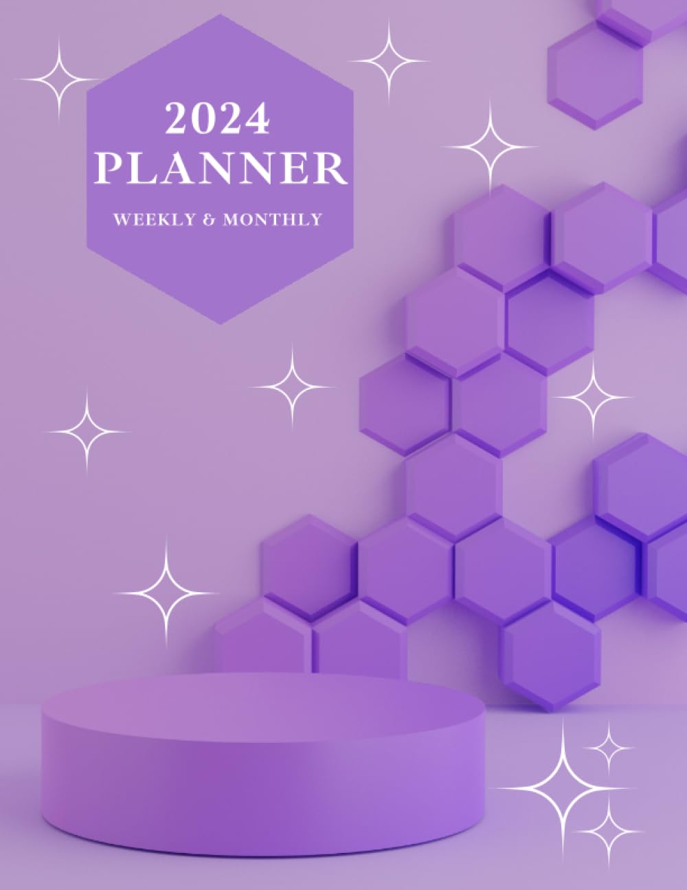 2024 Weekly and Monthly Planner: Jan to Dec | Large 8.5x11 Inch | Ample Space To Take Notes for Easier Planning, Tracking and Organizing