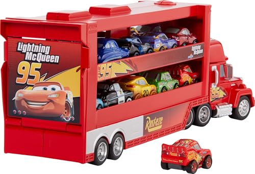 ​​Mattel Disney and Pixar Cars Mack Mini Racers Hauler - image 5