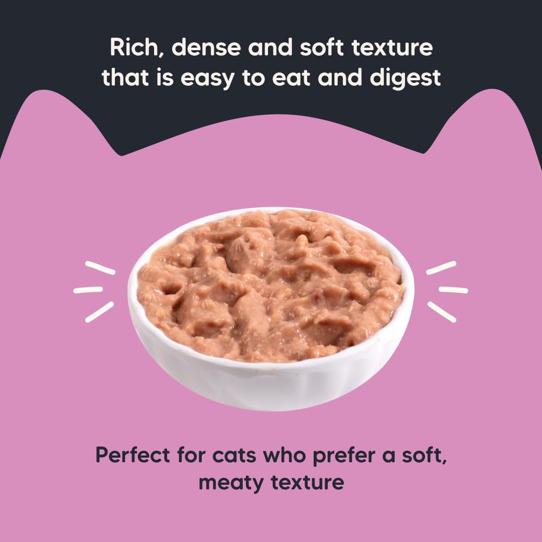 Meowsi by HUFT Chicken Breast with Duck Pate Wet Cat Food - 80 gm | Delicious, Soft & Hydrating Food for Persian & All Breeds | Enriched with Essential Nutrients for Growth & Wellness 2