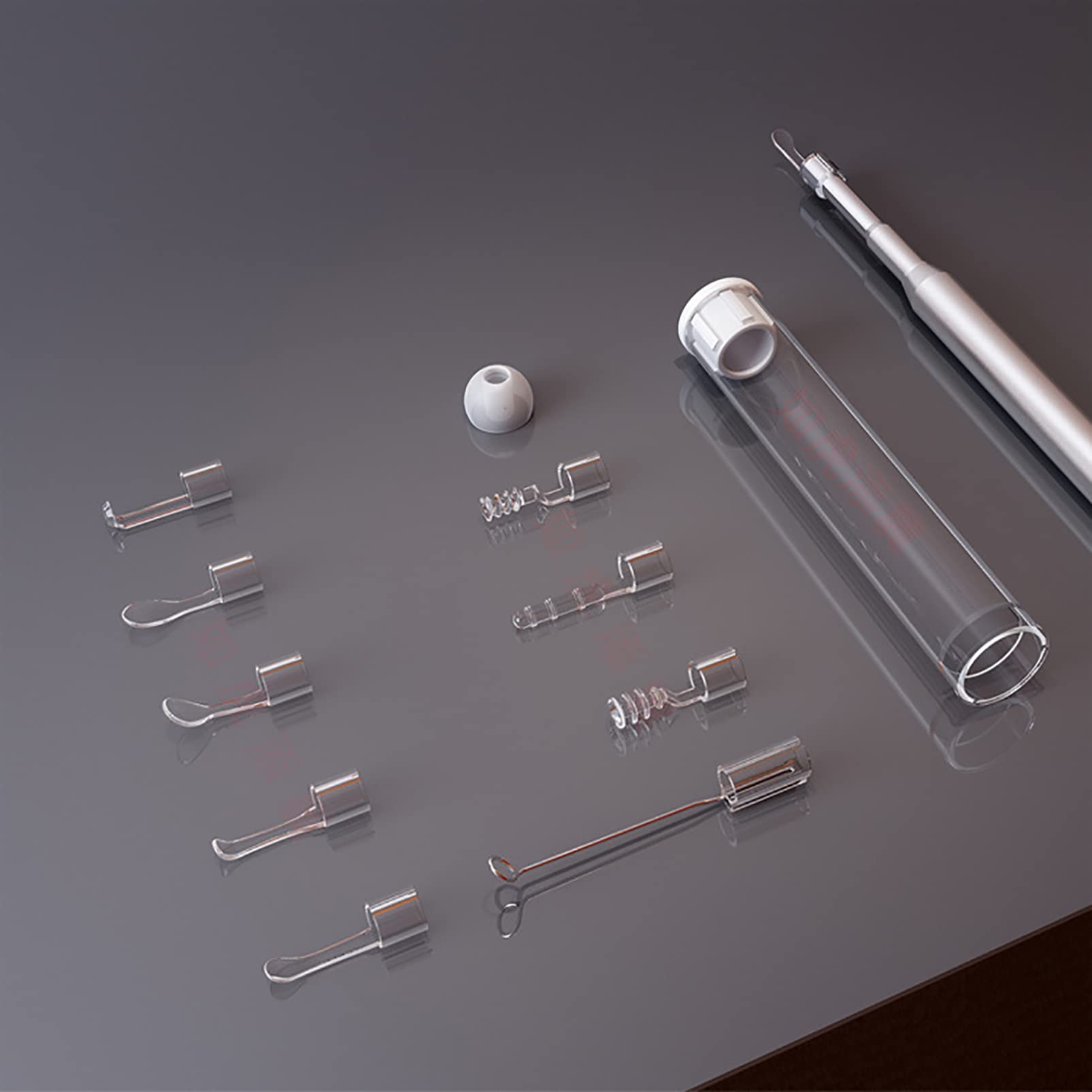 Otoscopio de Eliminación de Cerumen, Cámara Limpiadora de Oídos Profesional con Lente de 3,9 Mm con Selección de Oídos, Otoscopio Limpiador de Oídos con 6 Luces LED, Dispositivos para Mamá