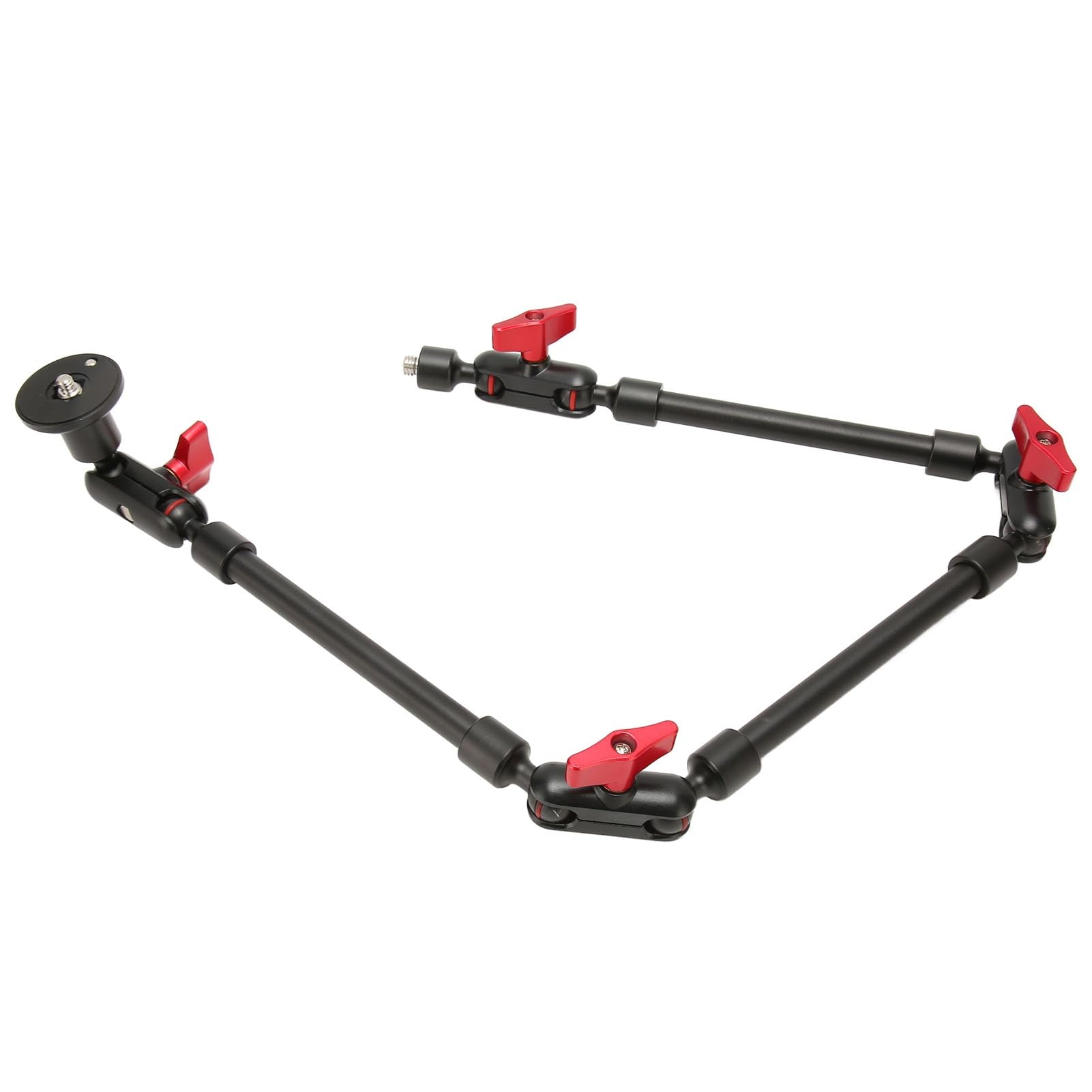 Bewinner Soporte para Cámara con Brazo Articulado de 31 Pulgadas, Brazo de Fricción Articulado Ajustable con Rotación de 360 ​​Grados, Rosca de 1/4 Pulgadas y 3/8 para Cámara Web DSLR de Teléfono con
