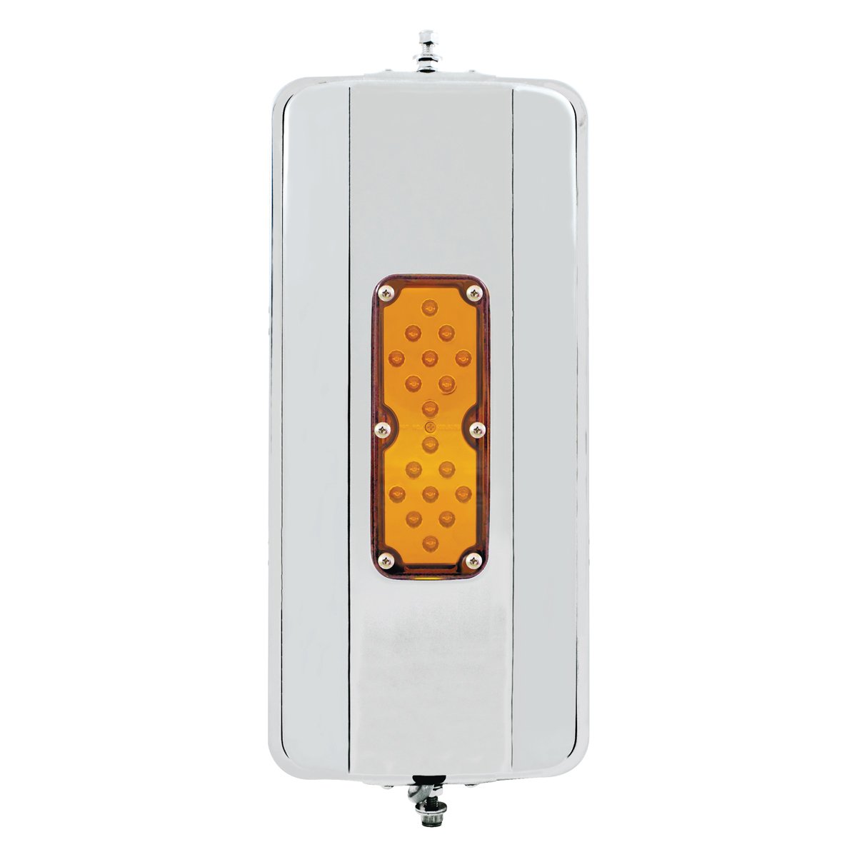 United Pacific 86500B Led Stainless West Coast Mirror - 7