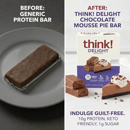 Think! Barra Proteica Choco Pie Delight 6 oz 2 Pack miniatura 2