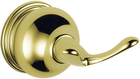 Delta Faucet 74036-PB Robe Hook, Polished Brass