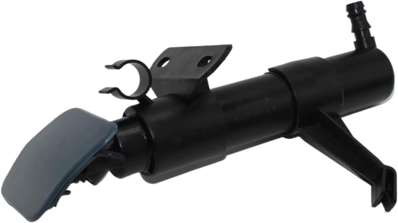 Left Side Compatible with VW Touareg 2007 2008 2009 2010 2011 Car-Styling Headlight Washer Lift Cylinder Spray Nozzle Jet + Cover Cap