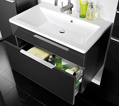 Fackelmann Domino 86290 Cast Basin White 80X50X17 miniatura 3