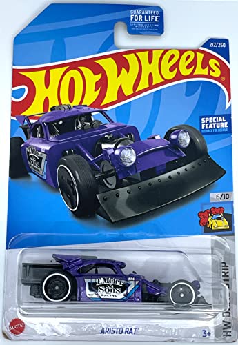 Hot Wheels 2022 - Aristo Rat - HW Drag Strip 6/10 [Purple] miniatura 1