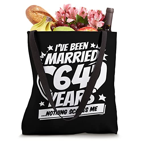Bolsa Tote para 64° Aniversario de Boda miniatura 4