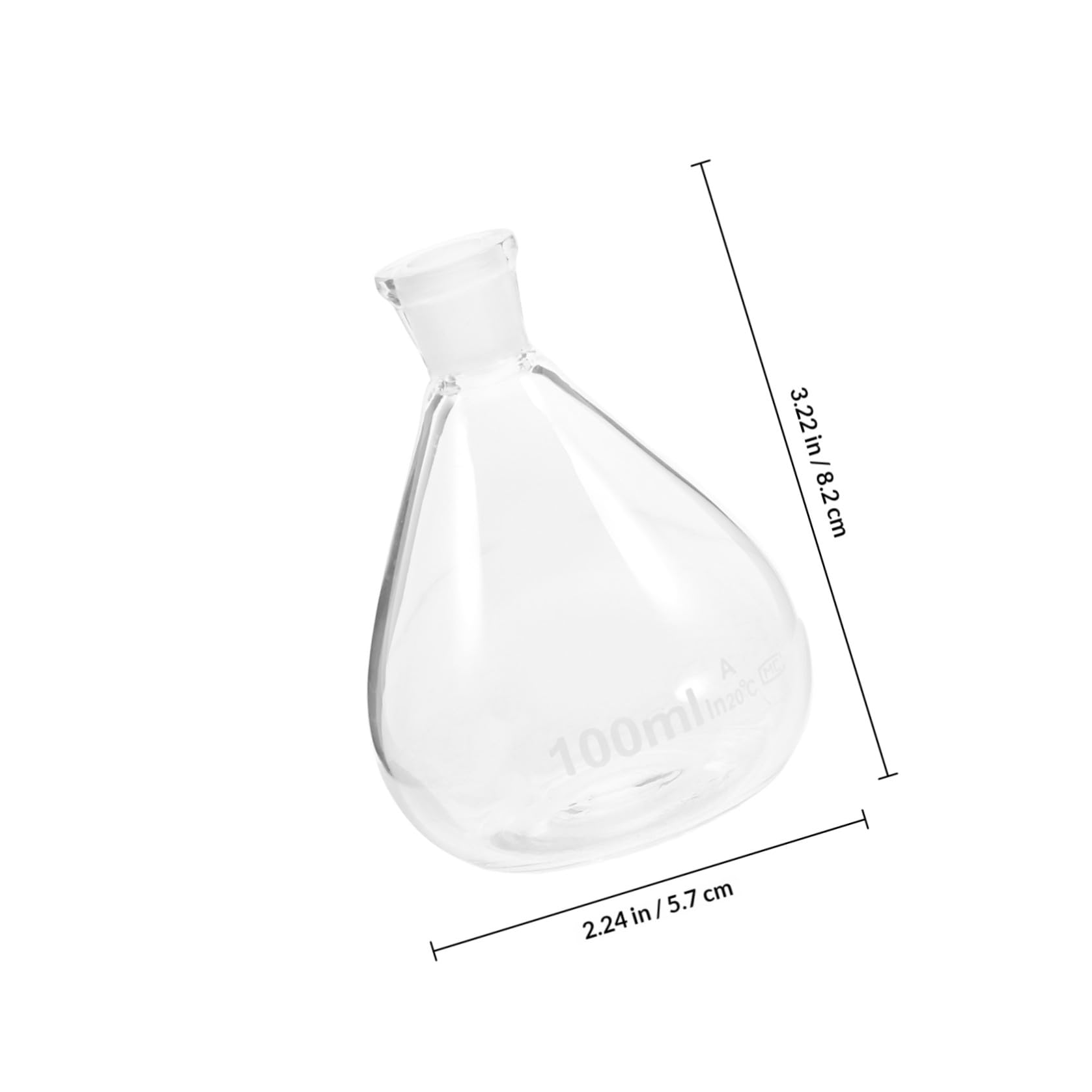 iplusmile De Pycnomètre En Verre Verrerie Scientifique Bouteilles En Verre Verre Un Verre
