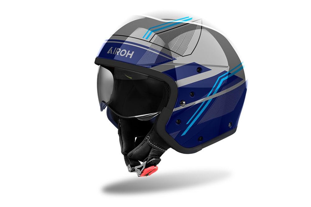 AIROH J 110 SLIM BLUE GLOSS XS
