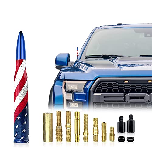 Antenna di ricambio per veicoli compatibile con Ford F150, F250, F350, Super Duty Raptor, Dodge Ram 1500, 2500, 3500, GM e Mast, nuovo pick-up classico pesante. | IT