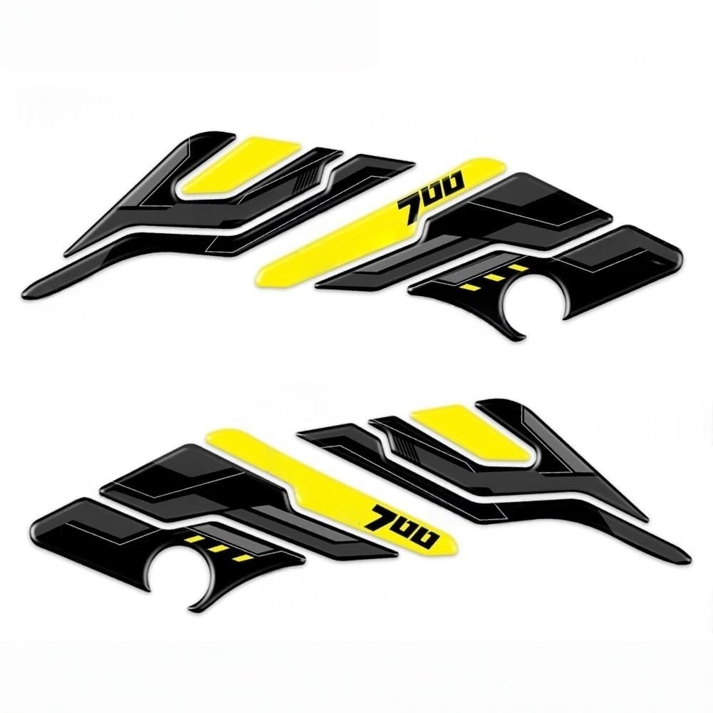 Traction Pads for Tenere 700 for TENERE700 19-24 Motorcycle Fuel Tank Pad Sticker Decal